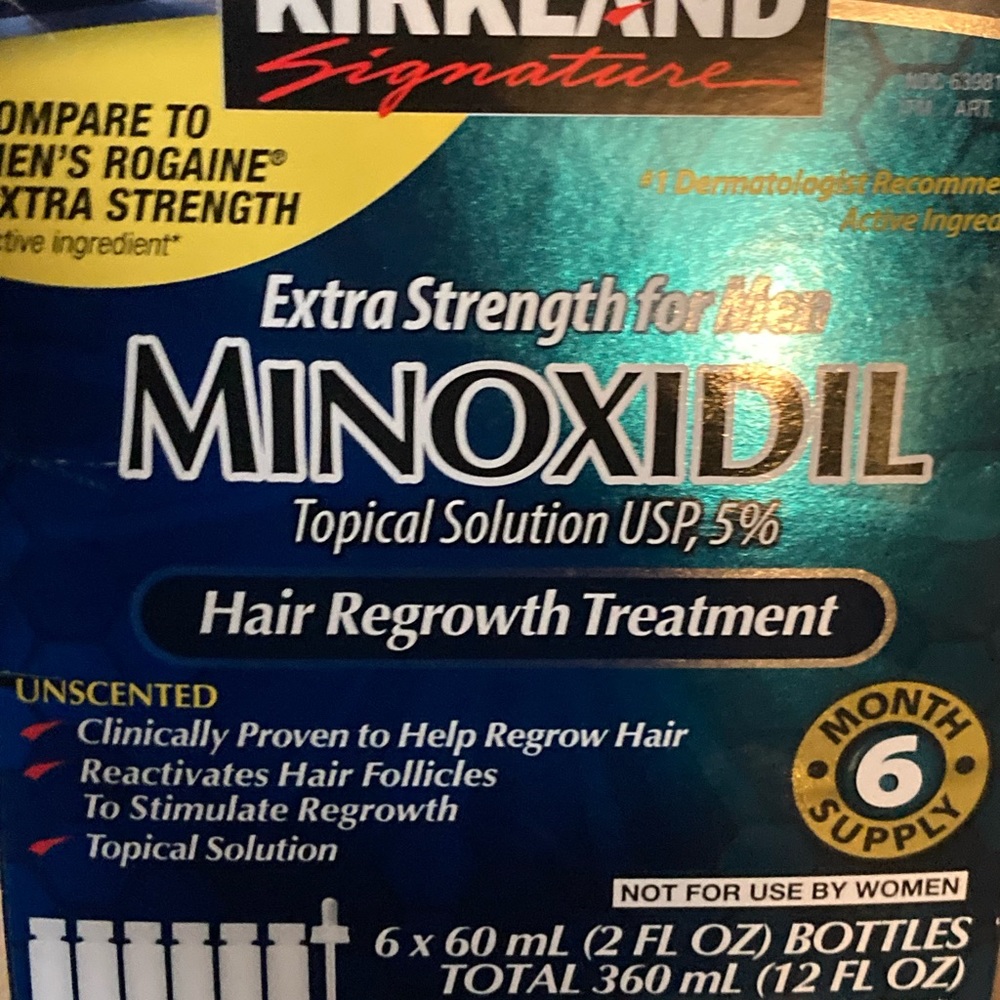 Hair growth treatment opened never used